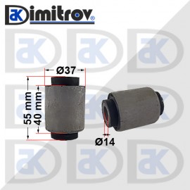 Тампон Ø 14 х Ø 37 х 55/40 mm